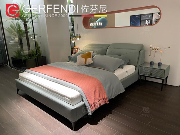佐芬尼真皮软床